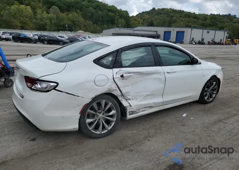 2015 Chrysler 200 S из США, поврежденный, VIN 1C3CCCBG4FN551483